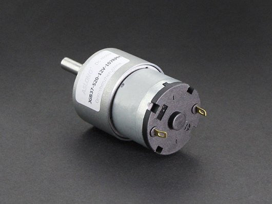 Geared Motor ASLONG-JGB37-520（107RPM) - without encoder - Buy - Pakronics®- STEM Educational kit supplier Australia- coding - robotics