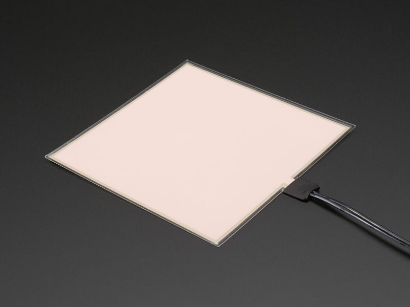 Electroluminescent (EL) Panel - 10cm x 10cm White