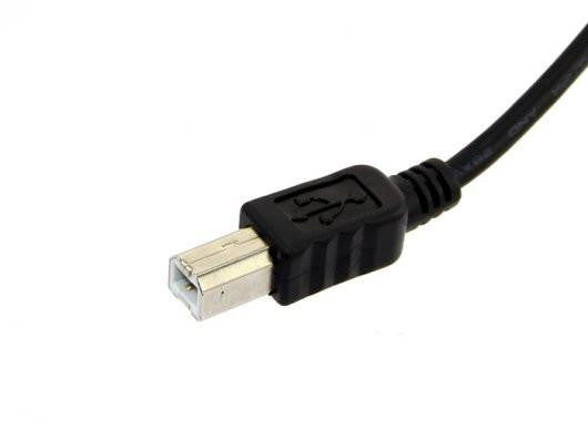 USB Cable Type A to B - 30CM Black - Buy - Pakronics®- STEM Educational kit supplier Australia- coding - robotics