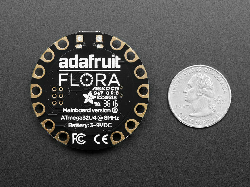 FLORA - Wearable electronic platform: Arduino-compatible