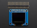 OLED Breakout Board - 16-bit Color 0.96\" w/microSD holder