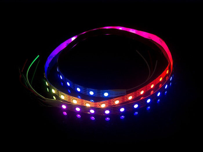 WS2813B Digital RGB LED Flexi-Strip 60 LED - 1 Meter - Buy - Pakronics®- STEM Educational kit supplier Australia- coding - robotics