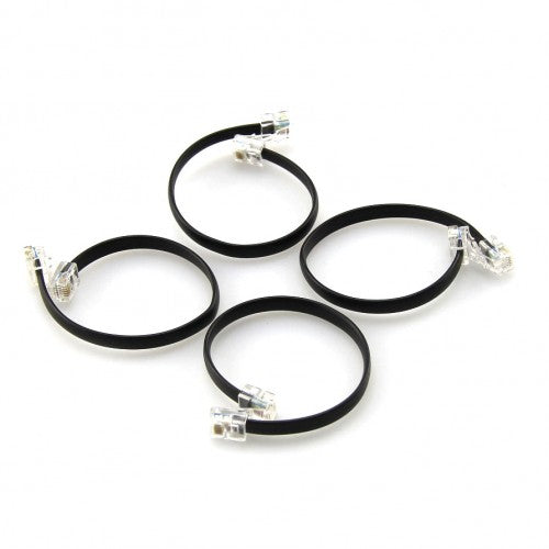 6P6C RJ25 cable-20cm(4-Pack) - Buy - Pakronics®- STEM Educational kit supplier Australia- coding - robotics