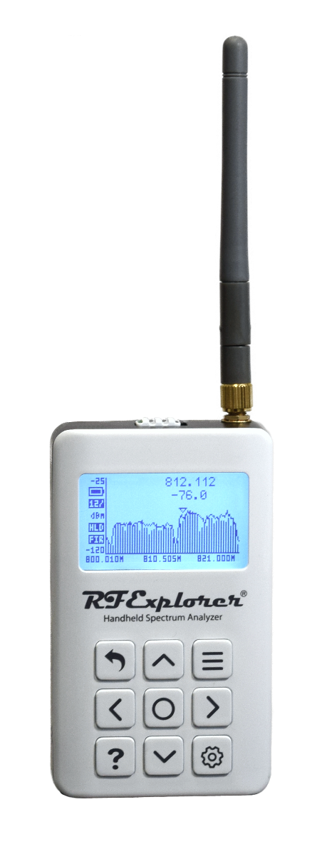RF Explorer 6G WB PLUS - Slim Spectrum Analyzers