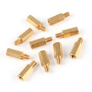 Brass Stud M4*12+6 (10-Pack) - Buy - Pakronics®- STEM Educational kit supplier Australia- coding - robotics