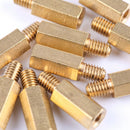 Brass Stud M4*12+6 (10-Pack) - Buy - Pakronics®- STEM Educational kit supplier Australia- coding - robotics