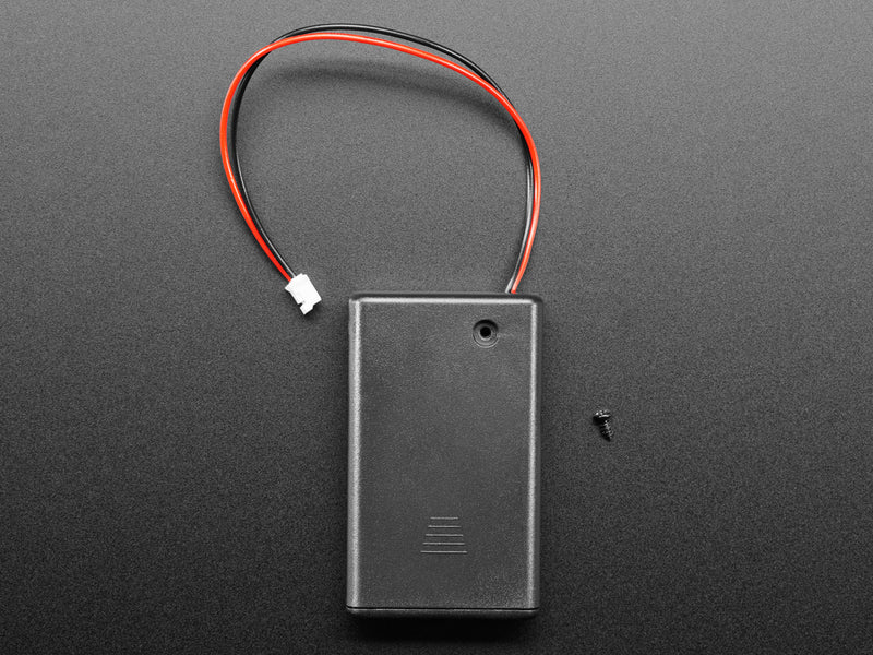 3 x AAA Battery Holder with On/Off Switch and 2-Pin JST