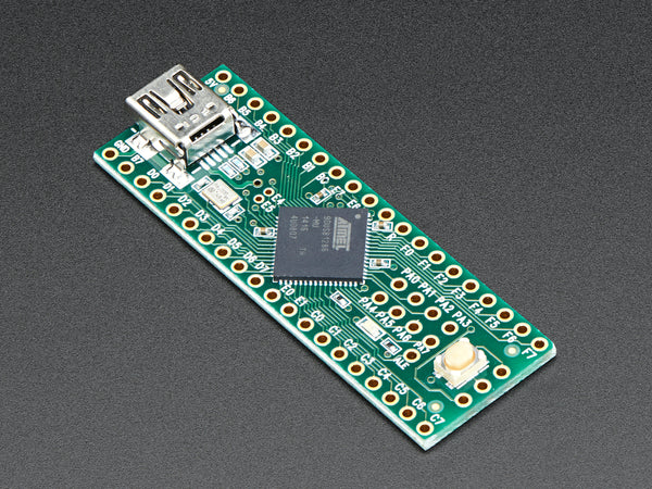 Teensy++ (AT90USB1286 USB dev board) + header