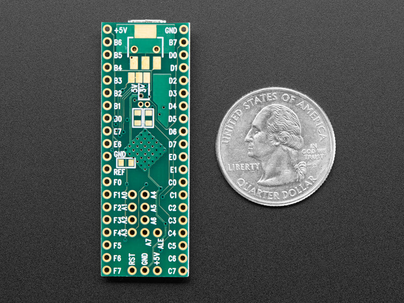 Teensy++ (AT90USB1286 USB dev board) + header
