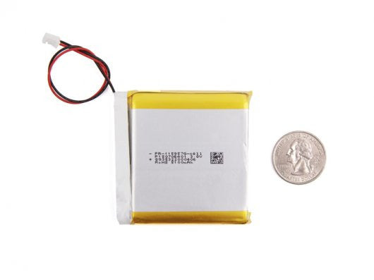 Polymer Lithium Ion Battery - 5100mAh 3.8V - Buy - Pakronics®- STEM Educational kit supplier Australia- coding - robotics