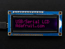USB + Serial Backpack Kit with 16x2  RGB backlight negative LCD