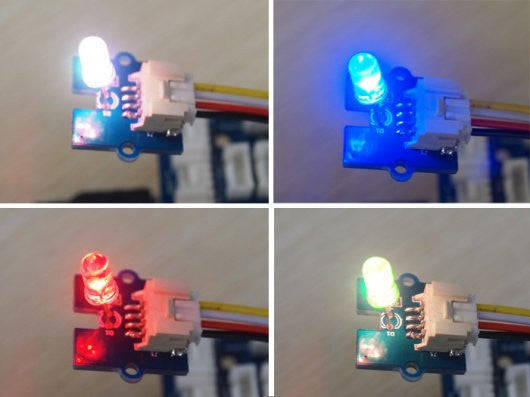 Grove - Multi Color Flash LED (5mm) - Buy - Pakronics®- STEM Educational kit supplier Australia- coding - robotics