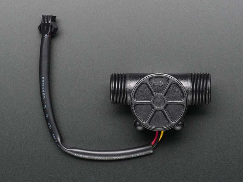 Liquid Flow Meter -  Plastic 1/2" NPS Threaded - Buy - Pakronics®- STEM Educational kit supplier Australia- coding - robotics