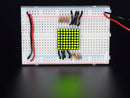 Miniature 8x8 Yellow-Green LED Matrix