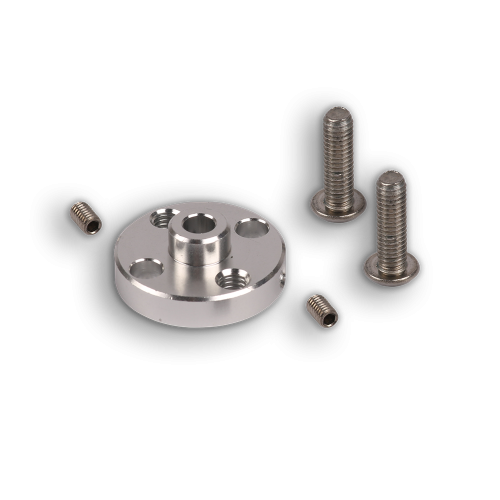 100mm Left Mecanum Wheel with 4mm Shaft Connector (SPCC) - Buy - Pakronics®- STEM Educational kit supplier Australia- coding - robotics