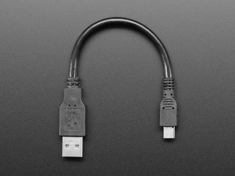 USB cable - 6\" A/MiniB