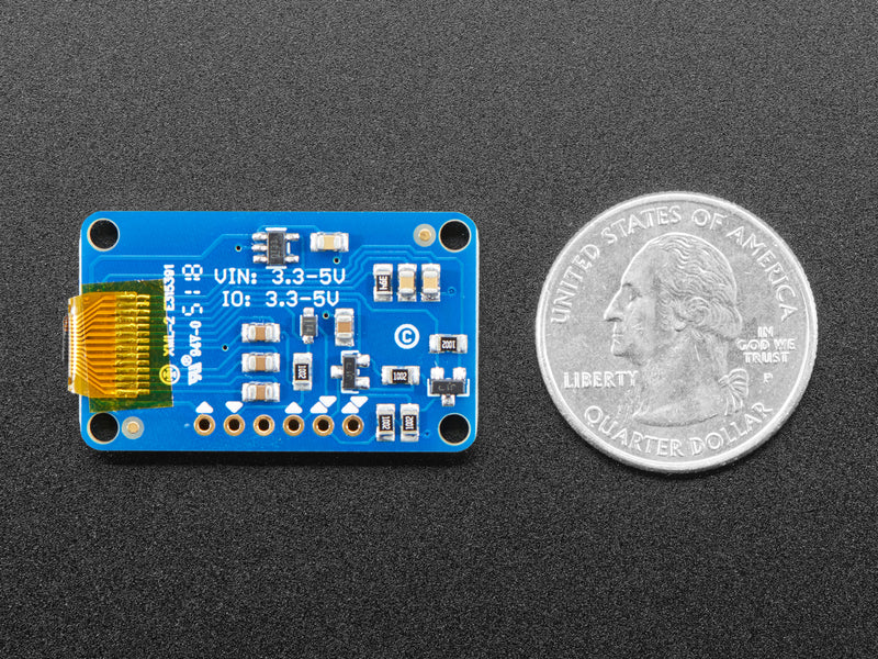 Monochrome 128x32 I2C OLED graphic display