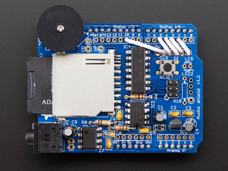 Adafruit Wave Shield for Arduino Kit