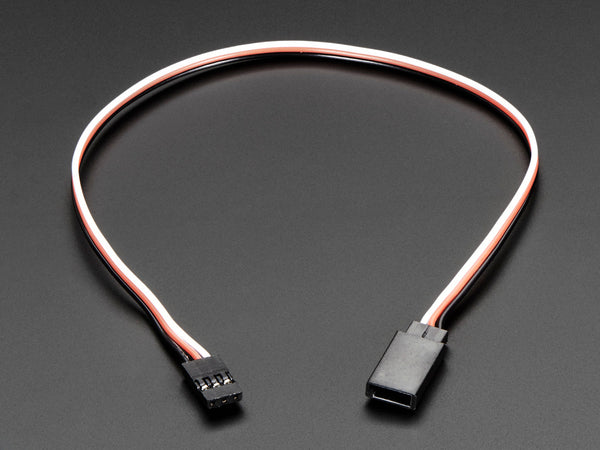 Servo Extension Cable - 30cm / 12\" long -