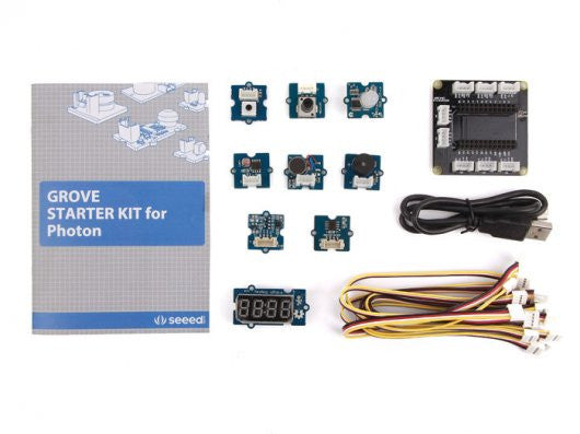 Grove Starter Kit for Photon - Buy - Pakronics®- STEM Educational kit supplier Australia- coding - robotics