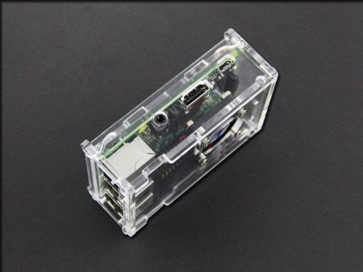 Raspberry Pi B+ acrylic Acrylic Enclosure w/ CPU Fan - Buy - Pakronics®- STEM Educational kit supplier Australia- coding - robotics