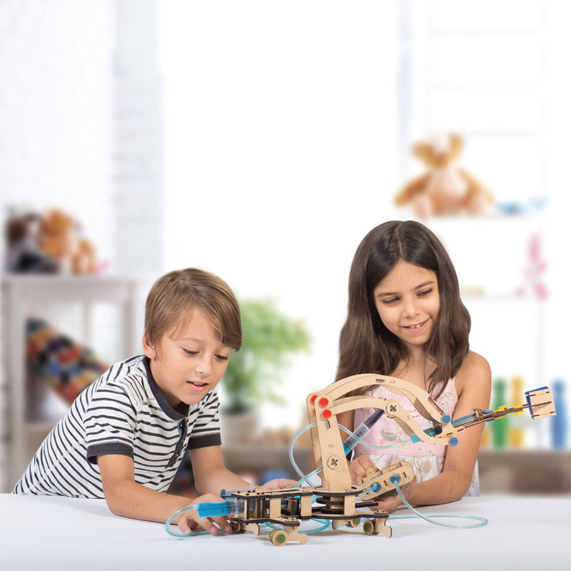 Smartivity Pump It Move It Hydraulic Crane - Buy - Pakronics®- STEM Educational kit supplier Australia- coding - robotics