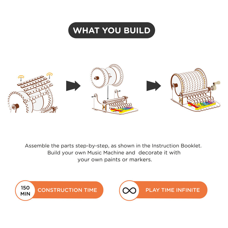 Smartivity Mechanical Xylofun Music Fun - Buy - Pakronics®- STEM Educational kit supplier Australia- coding - robotics