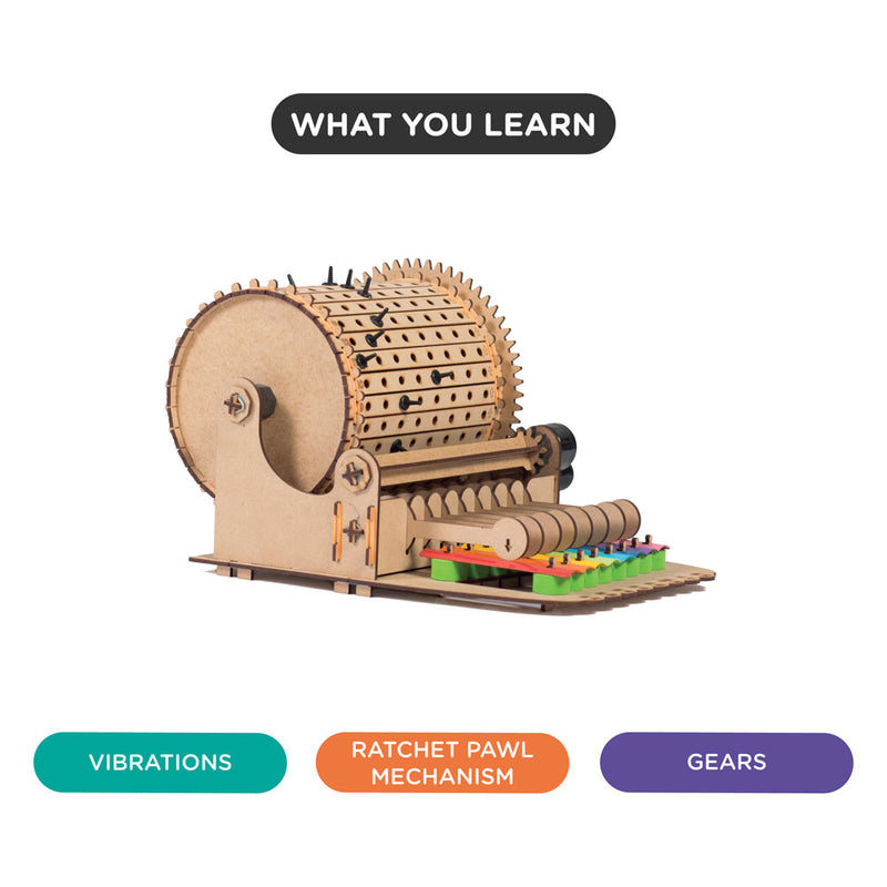 Smartivity Mechanical Xylofun Music Fun - Buy - Pakronics®- STEM Educational kit supplier Australia- coding - robotics