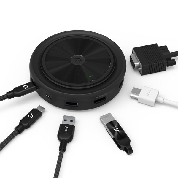 Adam Elements USB-C 3.1 7 port Wireless Charger Hub