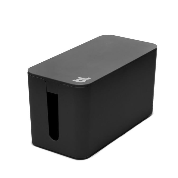 Bluelounge CableBox Mini - Black - Buy - Pakronics®- STEM Educational kit supplier Australia- coding - robotics
