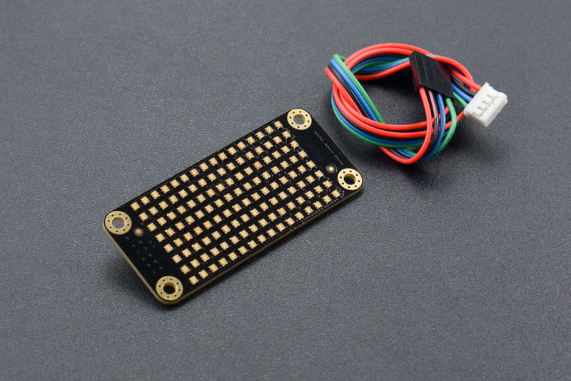 Gravity: I2C 8x16 RGB LED Matrix Panel - Buy - Pakronics®- STEM Educational kit supplier Australia- coding - robotics