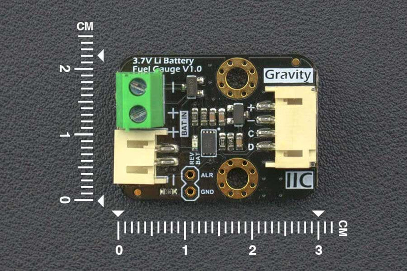 Gravity: I2C 3.7V Li Battery Fuel Gauge - Buy - Pakronics®- STEM Educational kit supplier Australia- coding - robotics