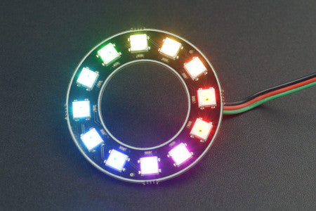 WS2812-12 RGB LED Ring Lamp