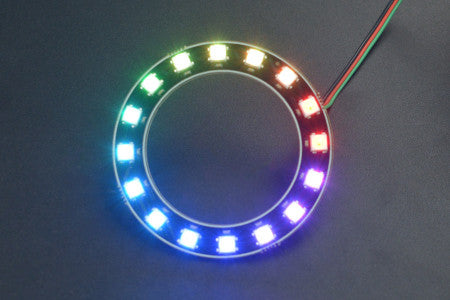 WS2812-16 RGB LED Ring Lamp