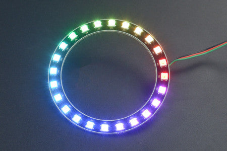 WS2812-24 RGB LED Ring Lamp