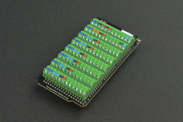 Buy Terminal Block Shield for Arduino Mega