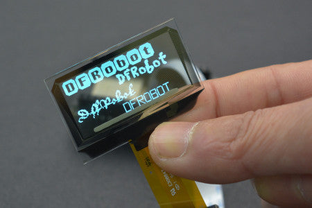 Fermion: 1.51 OLED Transparent Display with Converter (Breakout)