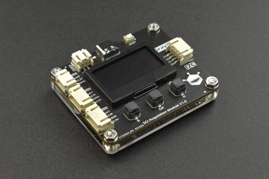 Buy Gravity: SCI DAQ Module with Screen (I2C) DF-DFR0999 DFRobot