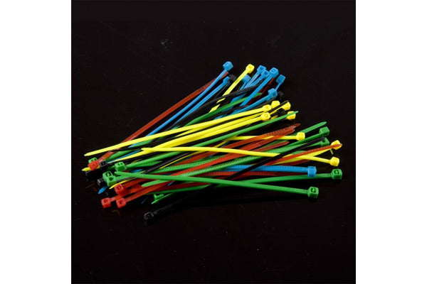 Nylon Cable Tie Set - Five Colors(50pcs) - Buy - Pakronics®- STEM Educational kit supplier Australia- coding - robotics