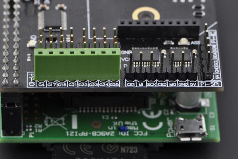 Arduino Expansion Shield for Raspberry Pi model B - Buy - Pakronics®- STEM Educational kit supplier Australia- coding - robotics