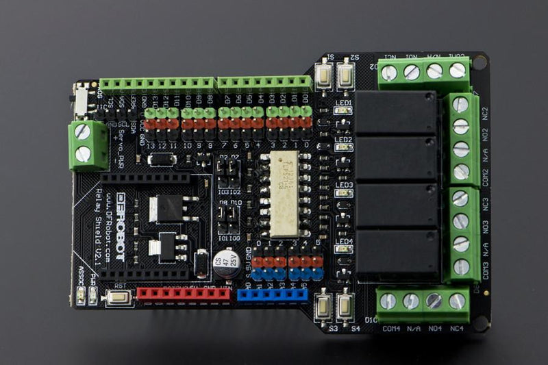 Relay Shield for Arduino V2.1 - Buy - Pakronics®- STEM Educational kit supplier Australia- coding - robotics