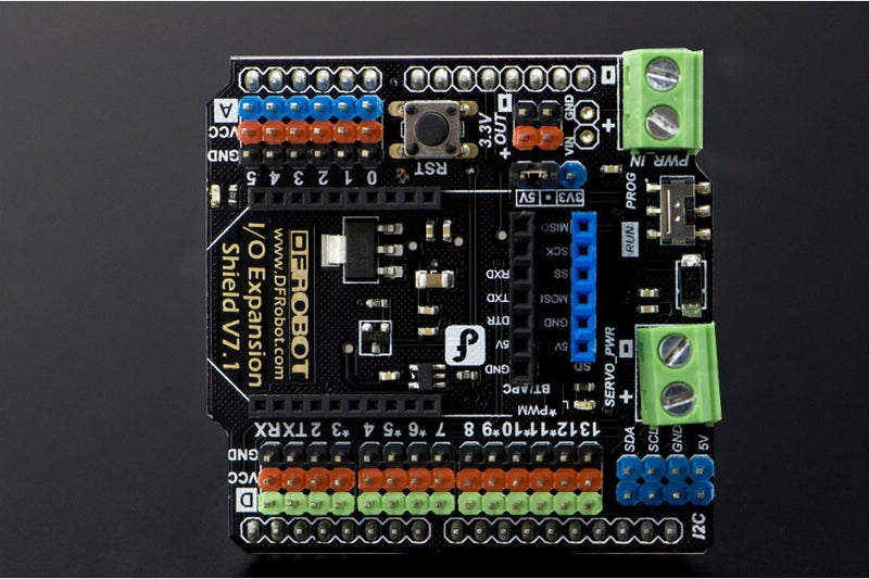 Gravity:IO Expansion Shield for Arduino V7.1 - Buy - Pakronics®- STEM Educational kit supplier Australia- coding - robotics