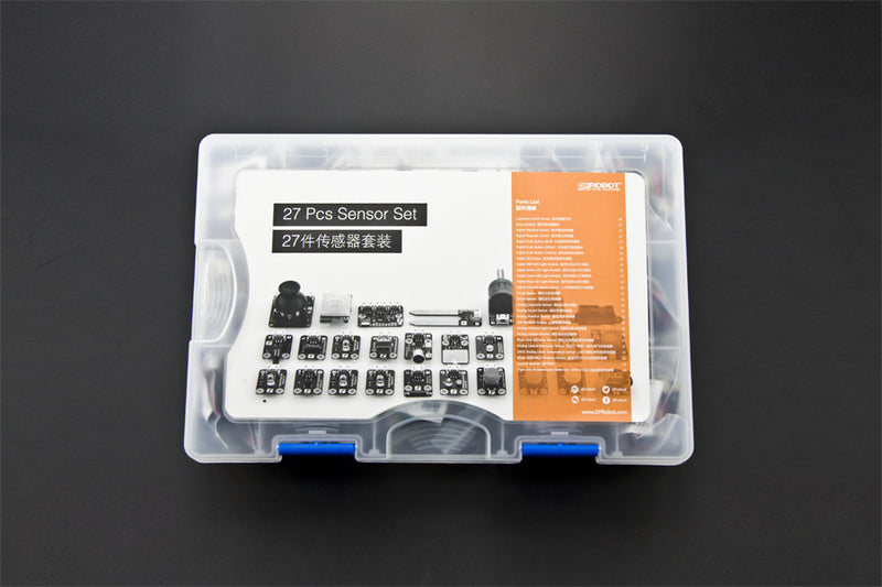 Gravity: 27 Pcs Sensor Set For Arduino - Buy - Pakronics®- STEM Educational kit supplier Australia- coding - robotics