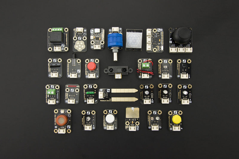 Gravity: 27 Pcs Sensor Set For Arduino - Buy - Pakronics®- STEM Educational kit supplier Australia- coding - robotics