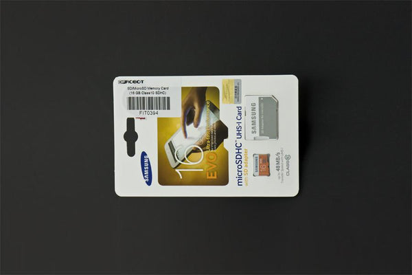 SD/MicroSD Memory Card (16GB Class10 SDHC with Adapter) - Buy - Pakronics®- STEM Educational kit supplier Australia- coding - robotics