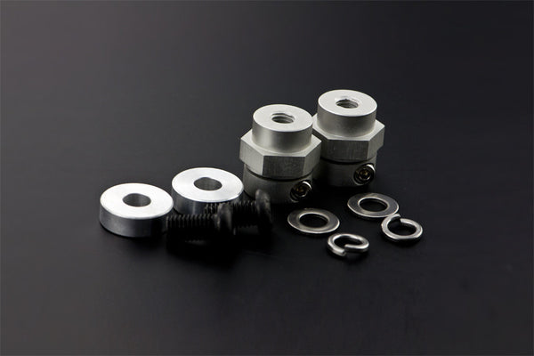 5mm Rubber Wheel Coupling Kit (Pair) - Buy - Pakronics®- STEM Educational kit supplier Australia- coding - robotics