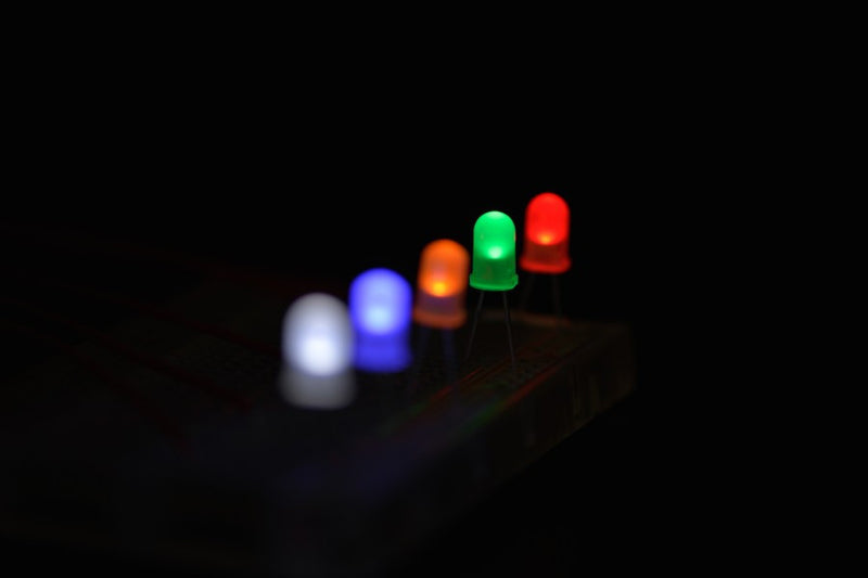 LED Pack (50 pcs) Diffused 5mm - Buy - Pakronics®- STEM Educational kit supplier Australia- coding - robotics