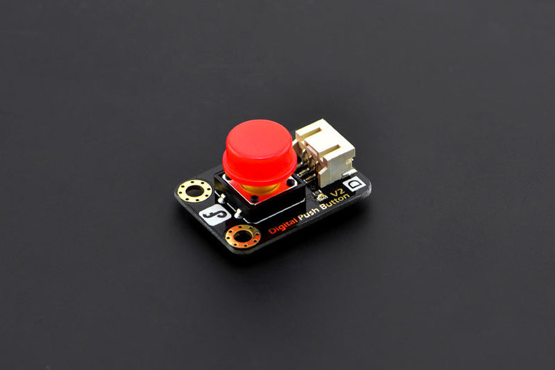 Gravity: Digital Push Button (Red) - Buy - Pakronics®- STEM Educational kit supplier Australia- coding - robotics
