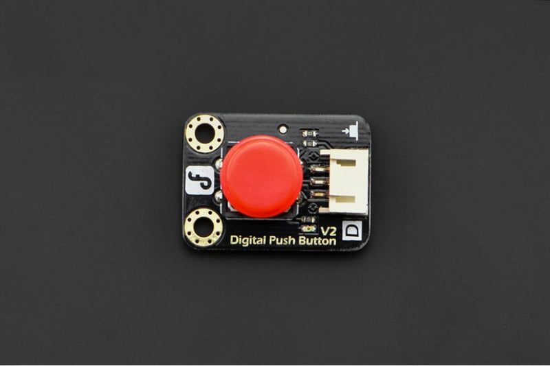 Gravity: Digital Push Button (Red) - Buy - Pakronics®- STEM Educational kit supplier Australia- coding - robotics