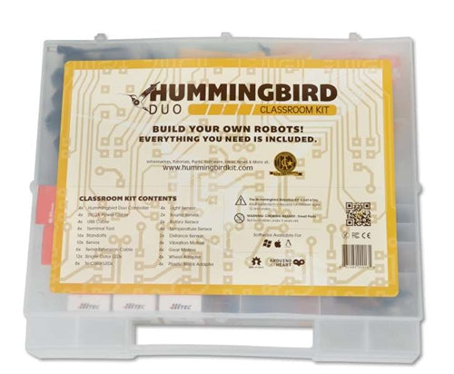 Hummingbird Classroom Kit - Buy - Pakronics®- STEM Educational kit supplier Australia- coding - robotics